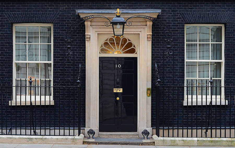 ダウニング街10番地(ダウニング 10) 10 Downing Street london.xyz